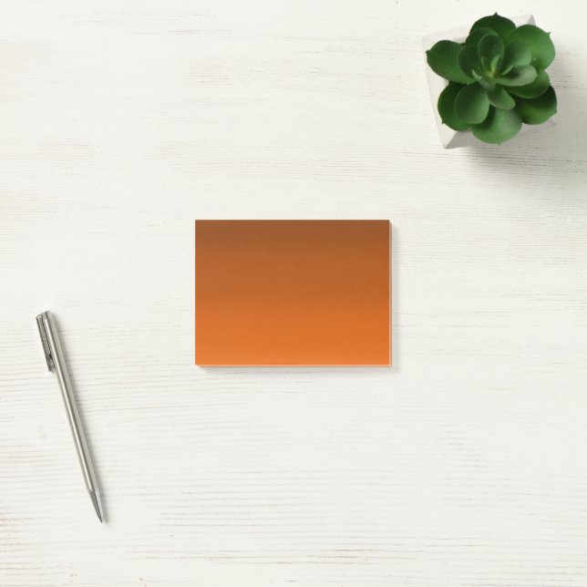 Notas Post-it® Marrón a Naranja (Oficina)