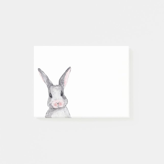 Notas Post-it® Mascota Cute Conejo Conejo Pascua (Anverso)