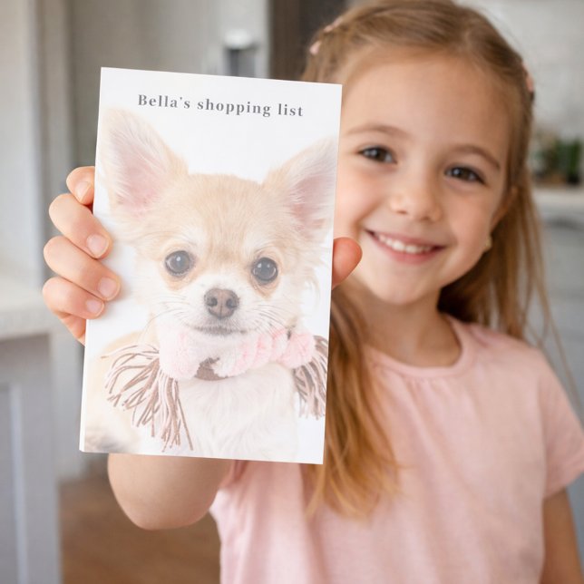 Notas Post-it® mascota de perro fotográfico personalizado (Subido por el creador)