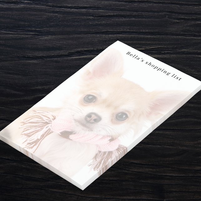 Notas Post-it® mascota de perro fotográfico personalizado (Subido por el creador)