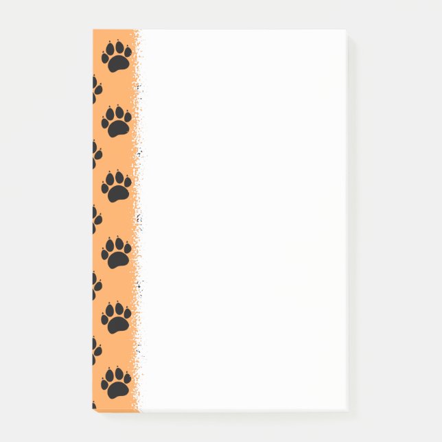 Notas Post-it® Mascota Paw Print (Anverso)