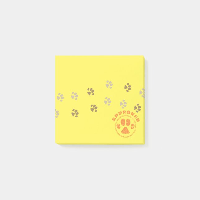 Notas Post-it® Mascota Ver Arte (Anverso)