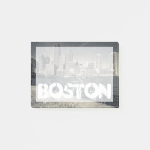 Notas Post-it® Massachusetts, Boston, edificios Rowe's Wharf