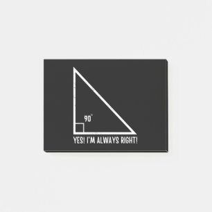 Notas Post-it® Matemáticas/Maestros matemáticos divertidos