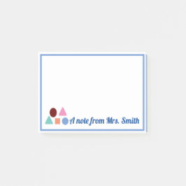 NOTAS POST-IT® MATEMÁTICAS PERSONALIZADAS