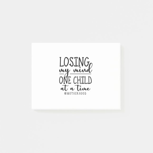 Notas Post-it® Maternidad Un Niño A La Vez (Anverso)