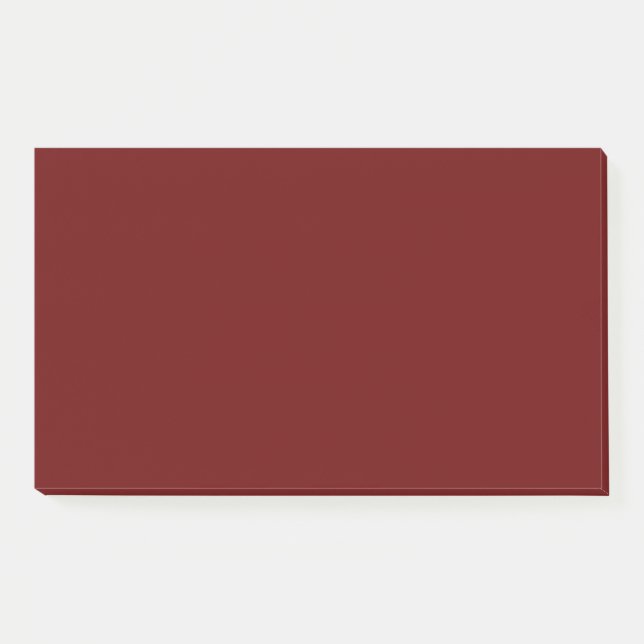 Notas Post-it® Mauve oscuro, púrpura torpe, Ironstone, (Anverso)