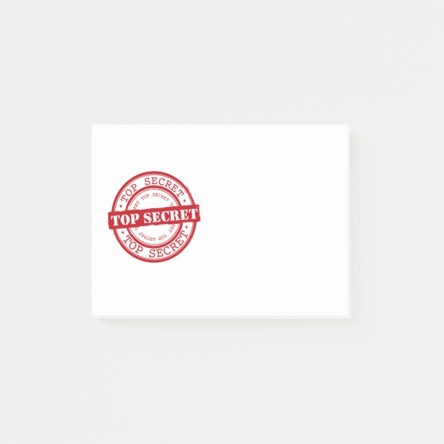 Notas Post-it® Máximo secreto (Anverso)