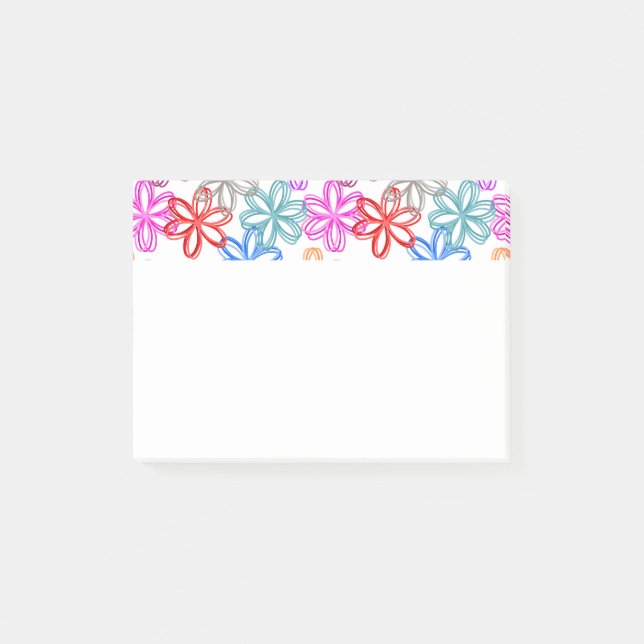 Notas Post-it® May Flowers (Anverso)