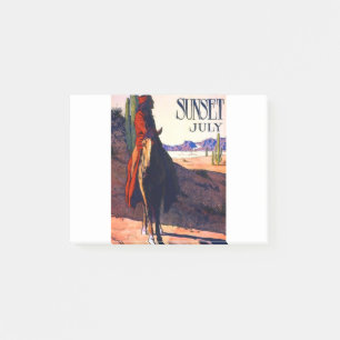 Notas Post-it® Maynard Dixon Sunset Julio