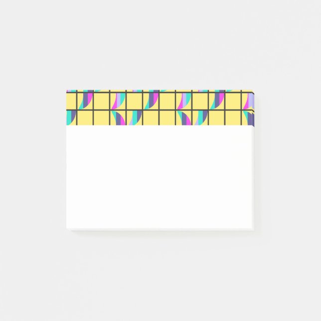Notas Post-it® MCM Tic-Tac-Toe (Anverso)