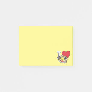 Notas Post-it® Me encanta Leopard Geckos
