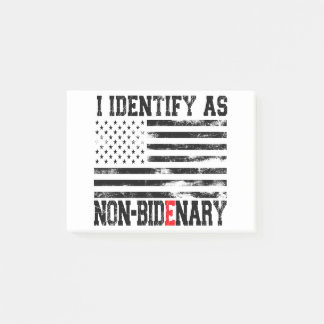 Notas Post-it® Me Identifico Como No Independiente - Divertido An