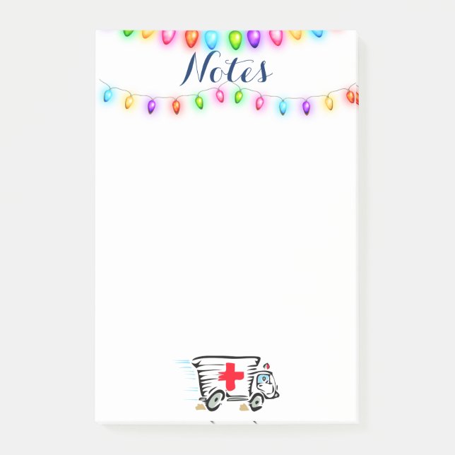 Notas Post-it® Médica (Anverso)