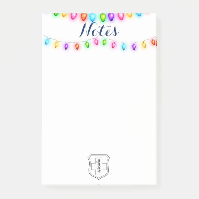 Notas Post-it® Médica (Anverso)