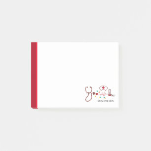 Notas Post-it® Médica, Enfermería, médico, hospital