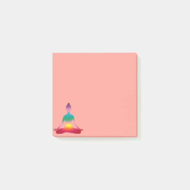 Notas Post-it® Medición del yoga (Anverso)