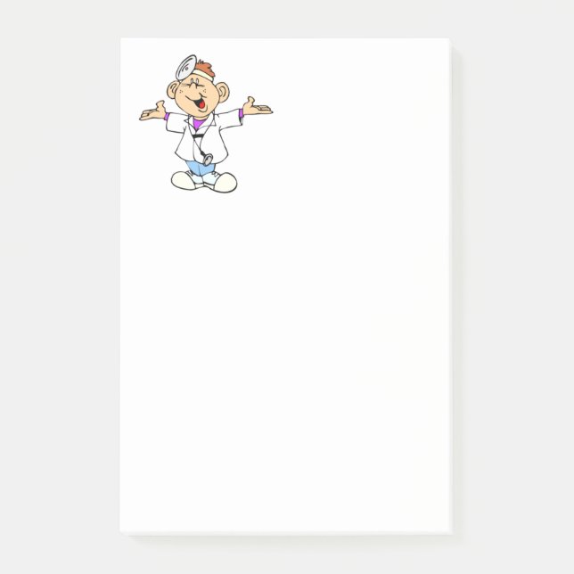 Notas Post-it® Médico (Anverso)