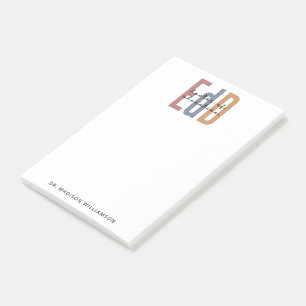Notas Post-it® Médico De Educación Personalizada