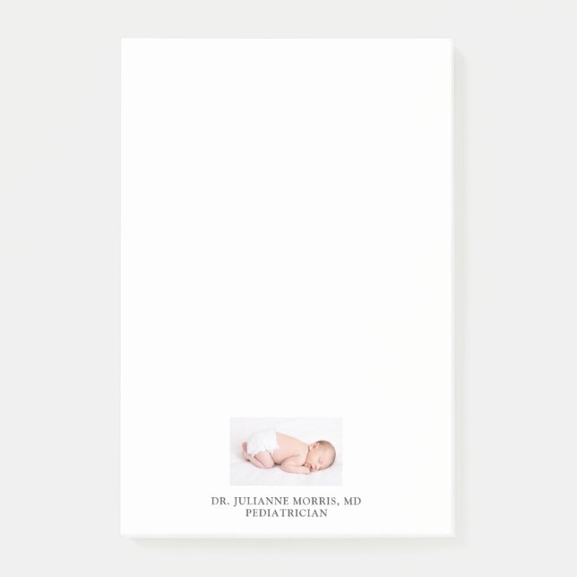 Notas Post-it® Médico pediatra (Anverso)