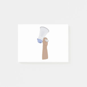 Notas Post-it® Megáfono