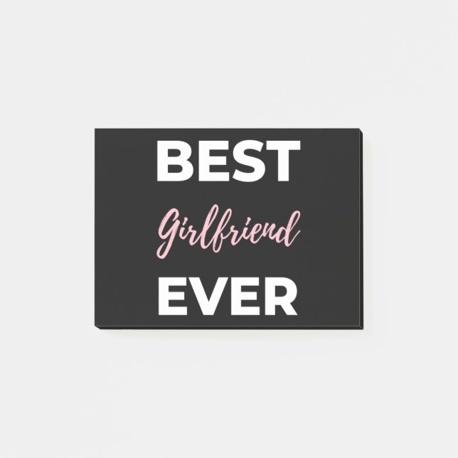 Notas Post-it® Mejor Novia (Anverso)