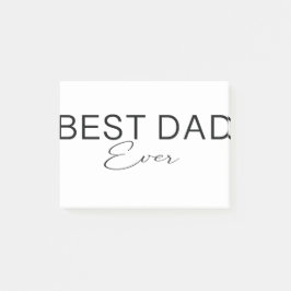 Notas Post-it® mejor padre nunca