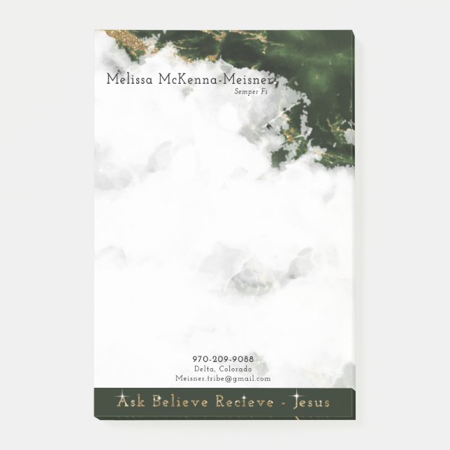 Notas Post-it® Melissa 1 (Anverso)