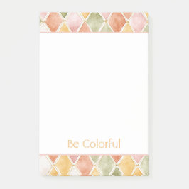 Notas Post-it® Melocotón Naranja Verde Amarillo Rubor 
