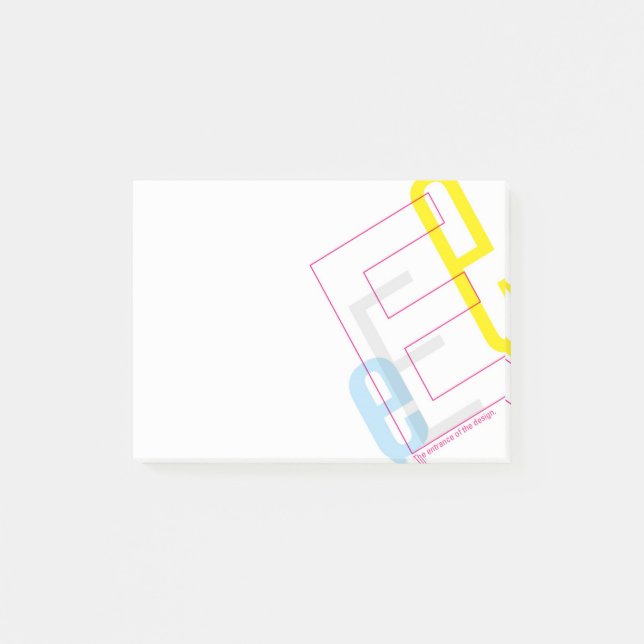 Notas Post-it® Memo [Grid] (Anverso)