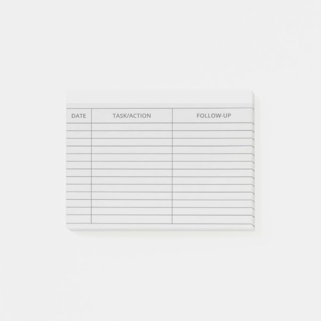 Notas Post-it® Memo práctico (Anverso)