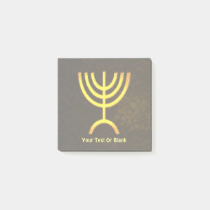 Notas Post-it® Menorah Flame