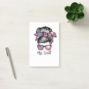 Notas Post-it® Messy Bun Regalos Ideas Para Los Empleados Escolar