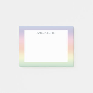 Notas Post-it® Mezcla de bonito Pastel