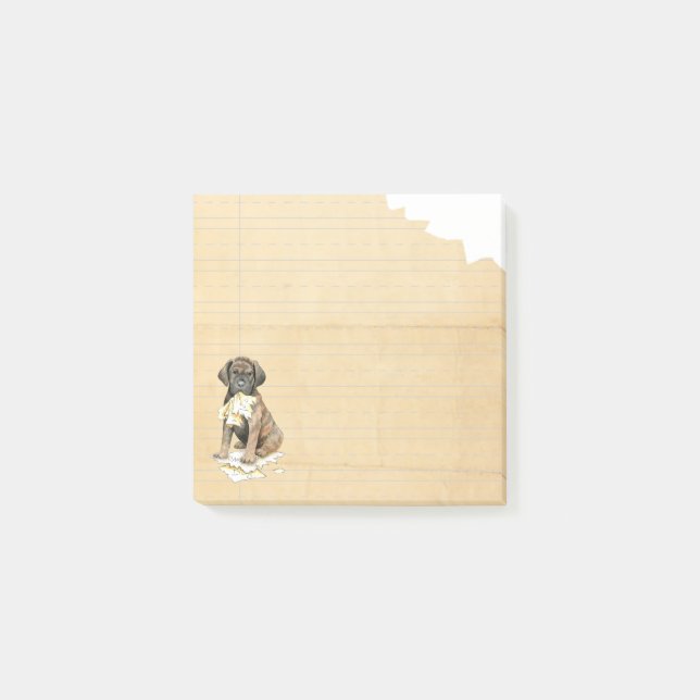 Notas Post-it® Mi Cañón Corso comió mi hogar (Anverso)