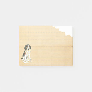 Notas Post-it® Mi Coonhound del caminante de Treeing comió mi
