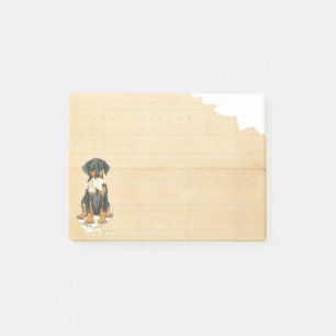 Notas Post-it® Mi Doberman comió mi preparación