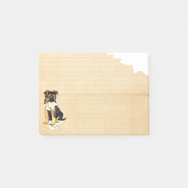 Notas Post-it® Mi GSD comió mi preparación (Anverso)