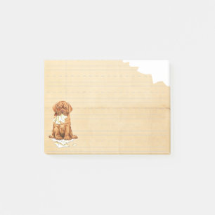 Notas Post-it® Mi perro de Burdeos comió mi hogar