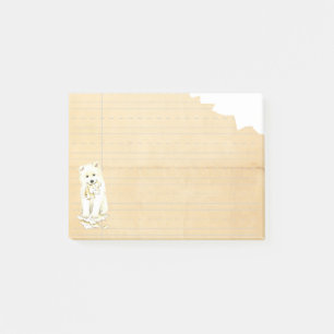 Notas Post-it® Mi samoyedo comió mi preparación