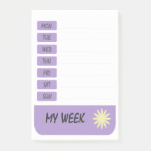 Mi semana más tarde