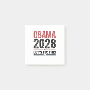 Notas Post-it® Michelle Obama para el presidente Obama 2028