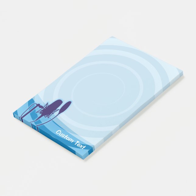 Notas Post-it® Micrófono de estudio (En perspectiva)