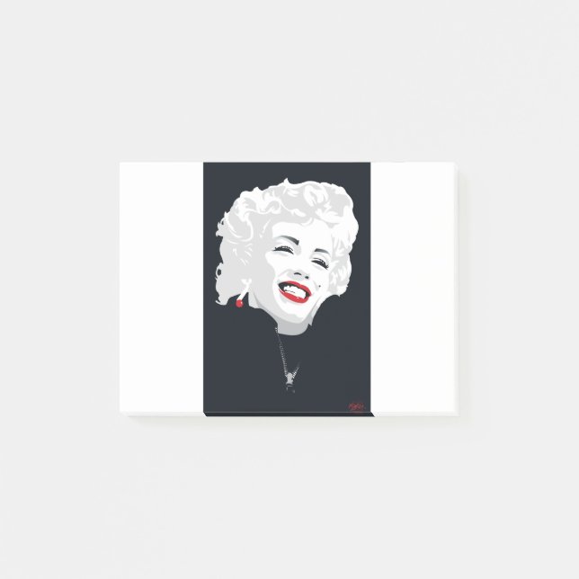 Notas Post-it® MIK05BW Miki Marilyn.tif (Anverso)