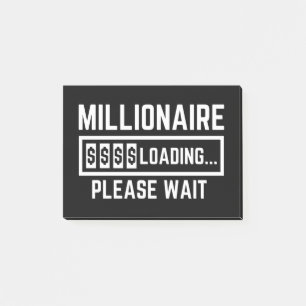 Notas Post-it® Millionaire Cargando Por Favor Espere
