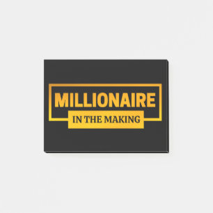 NOTAS POST-IT® MILLONARIO EN CONSTRUCCIÓN