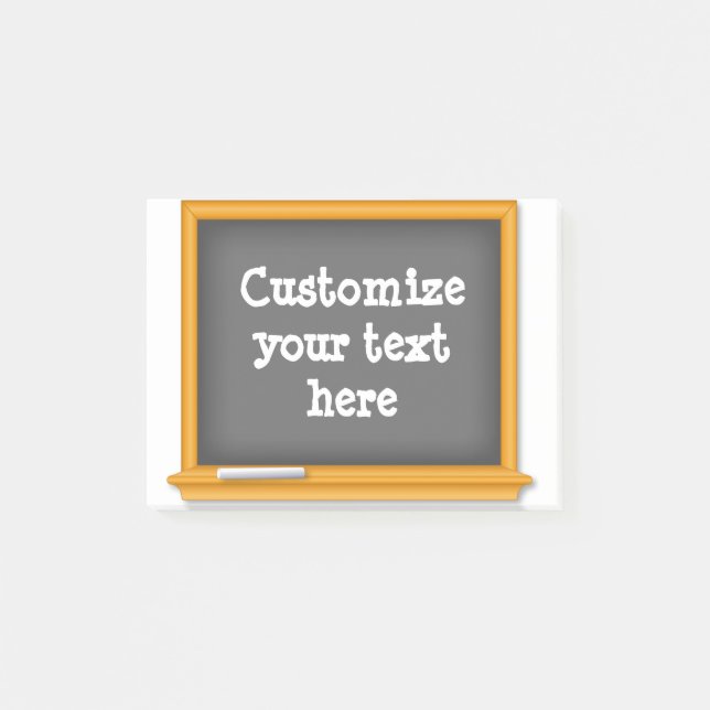 Notas Post-it® Mini salón de clases (Anverso)