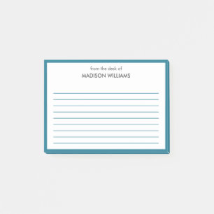 Notas Post-it® Minimal Stylish Trendy Modern Post-it Notes