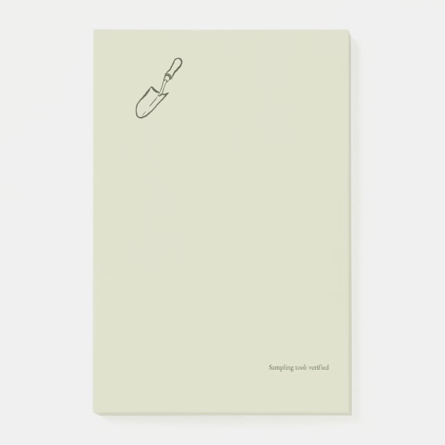 Notas Post-it® Minimalist Botanical Garden Reader Gift (Anverso)