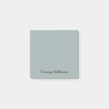 Minimalista Dusty Blue Profesional Simple